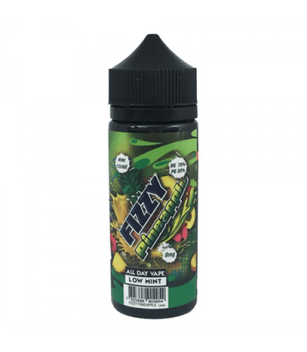 MOHAWK & CO FIZZY PINEAPPLE 100ML SHORTFILL E LIQUID 70VG VAPE