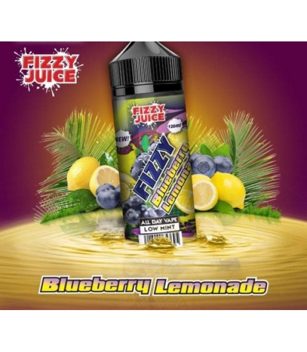 MOHAWK & CO FIZZY BLUEBERRY LEMONADE 100ML SHORTFILL E LIQUID 70VG VAPE