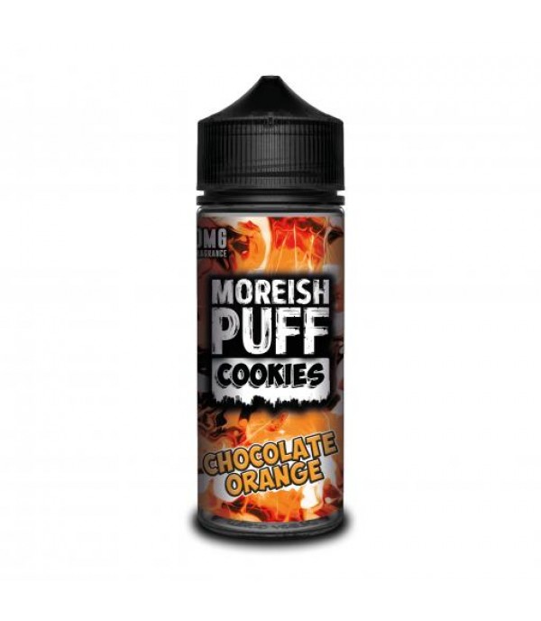 CHOCOLATE ORANGE – MOREISH PUFF COOKIES 100ML SHORTFILL E LIQUID 70VG VAPE