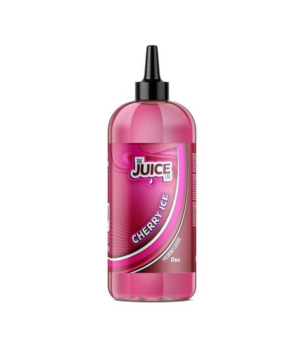 Cherry Ice by The Juice Lab, 500ML E Liquid, 60VG Vape, 0MG Juice