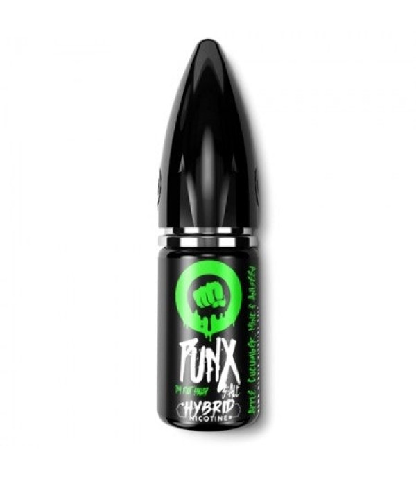 Apple Cucumber Mint Aniseed by Riot Squad Punx Nic Salt 10ML E Liquid 50VG Vape 10MG/20MG Juice